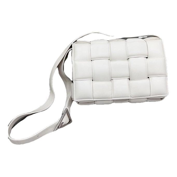 Cassette Padded leather handbag
