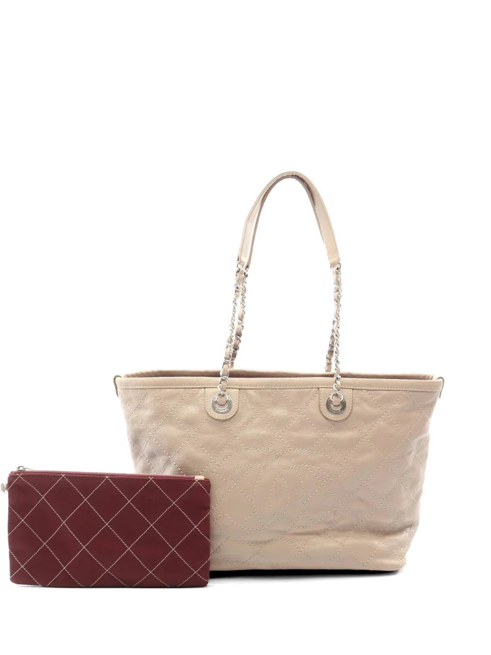 2014-2015 Wild Stitch Caviar-leather tote bag