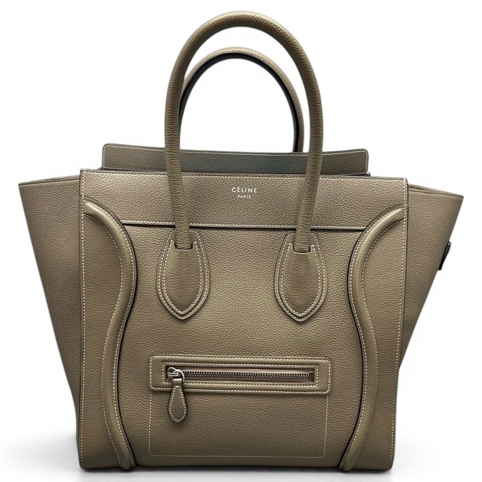 Luggage leather handbag