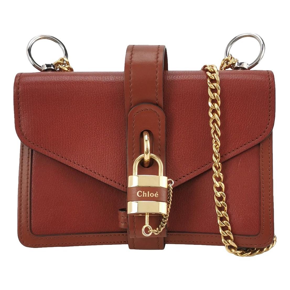 Aby leather handbag