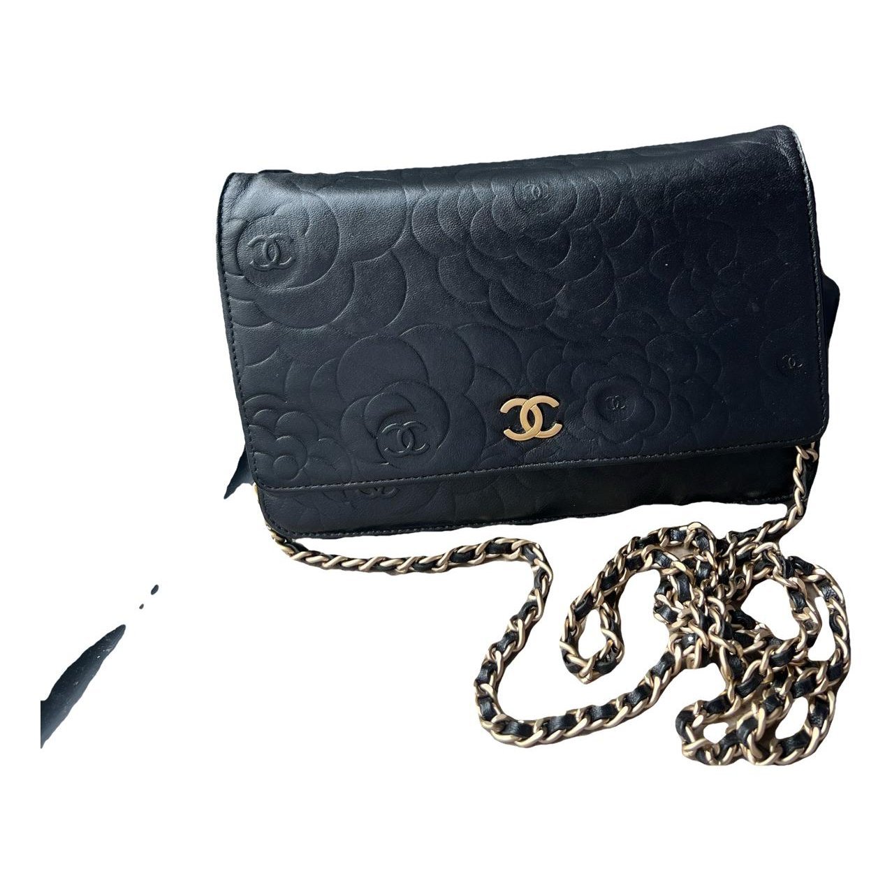 Wallet On Chain Timeless/Classique leather crossbody bag