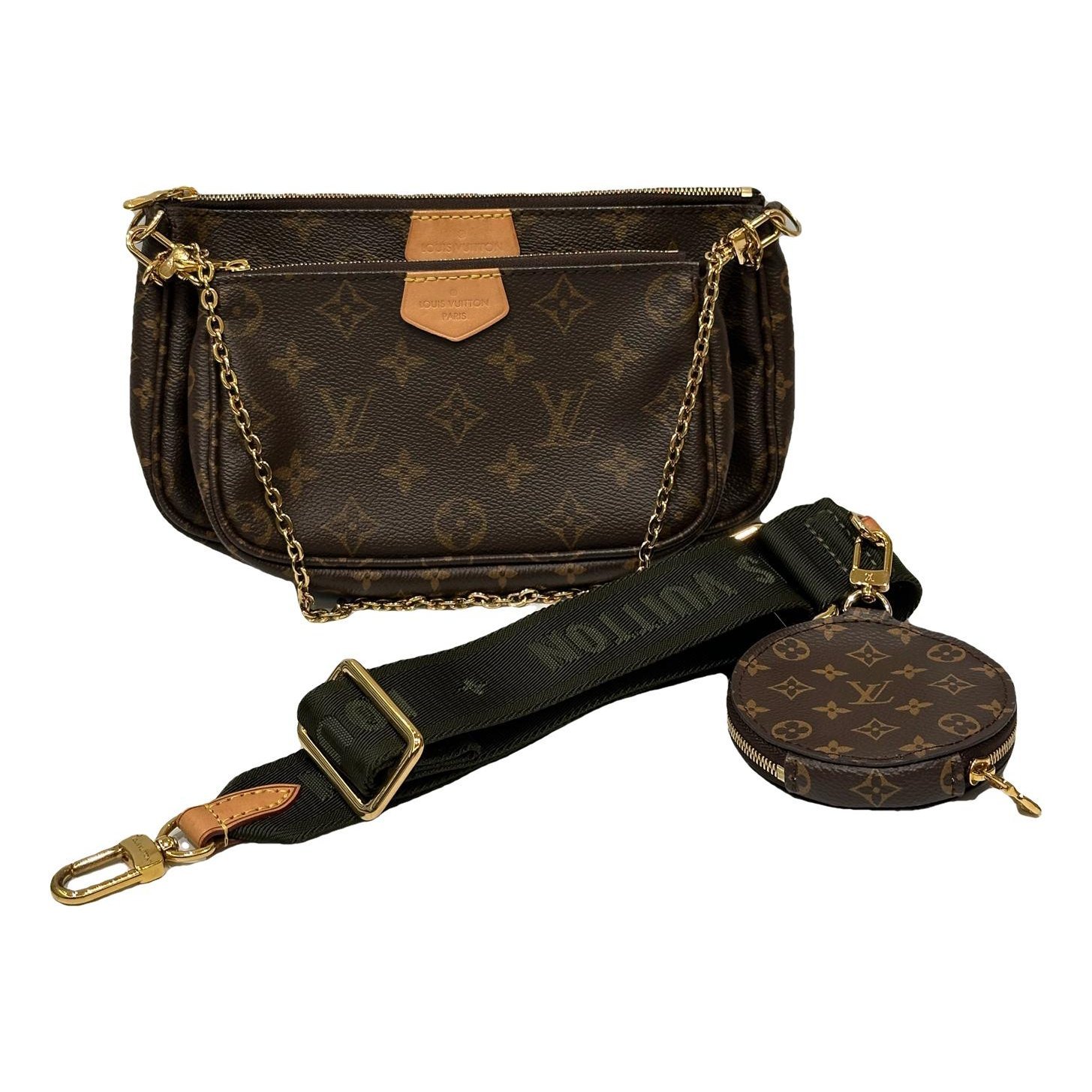 Multi Pochette Accessoires leather handbag