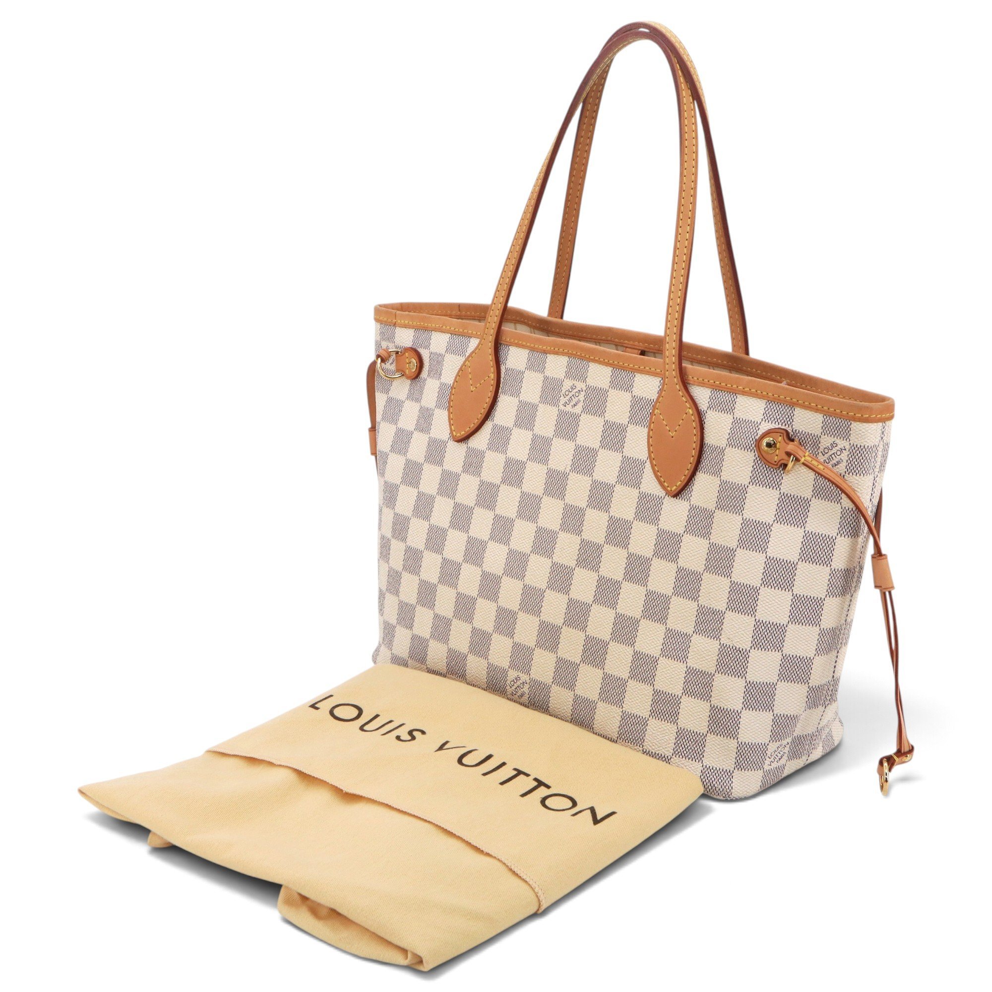 Neverfull leather tote