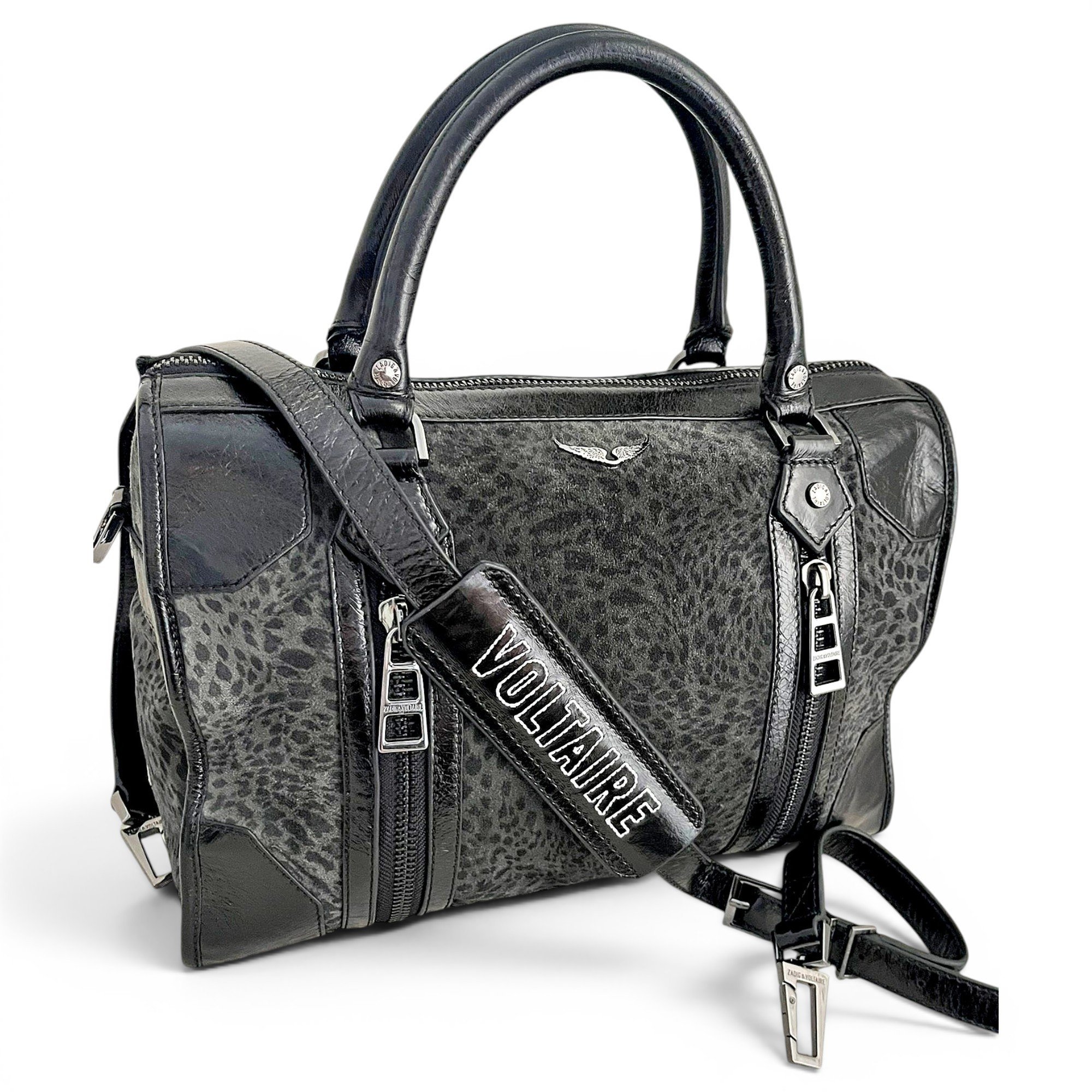 Sunny leather crossbody bag