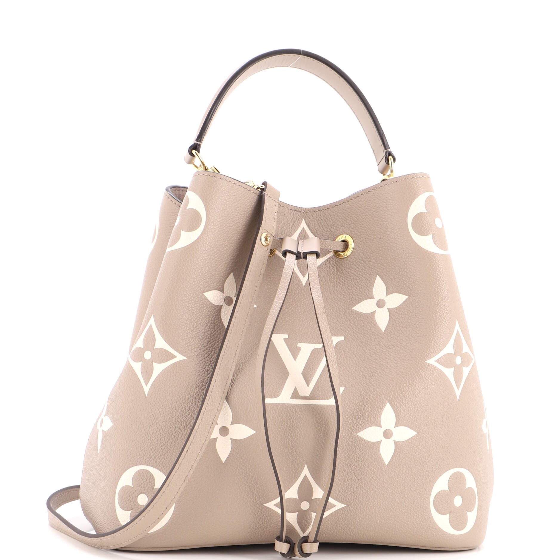 NeoNoe Handbag Bicolor Monogram Empreinte Giant MM