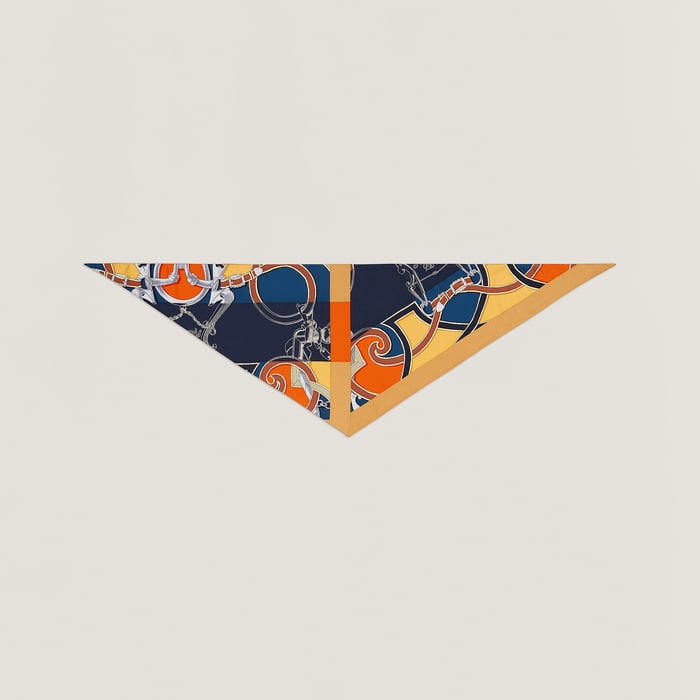 l'Instruction Du Roy Bayadere Souatine Triangle Scarf