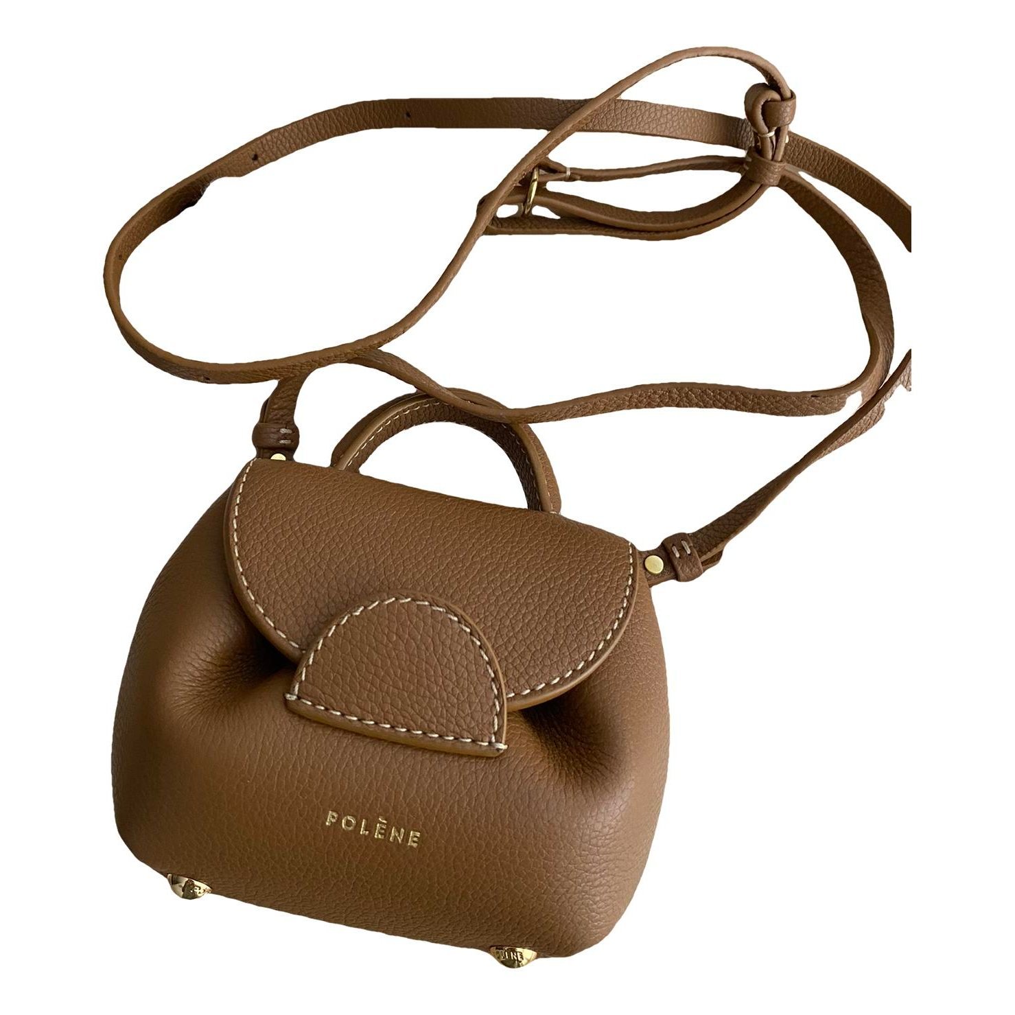 Numéro un nano leather mini bag