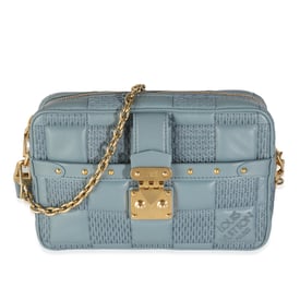 Louis Vuitton Glacier Quilted Damier Lambskin Troca PM