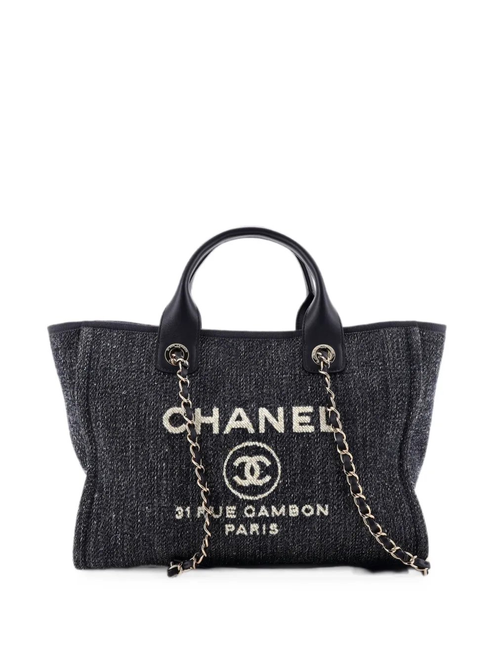 Deauville NM Denim Small tote bag