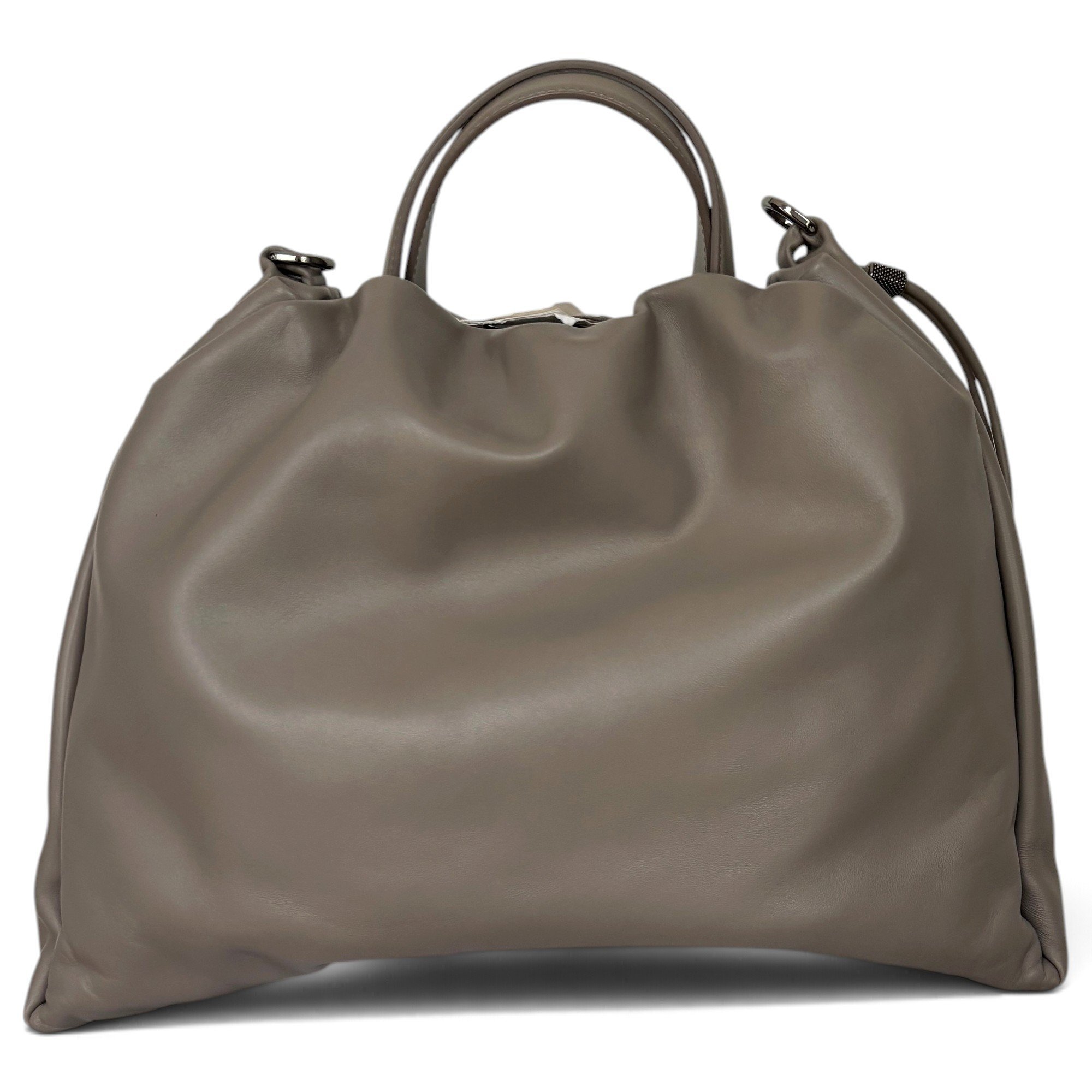 Bucket Mellow leather handbag