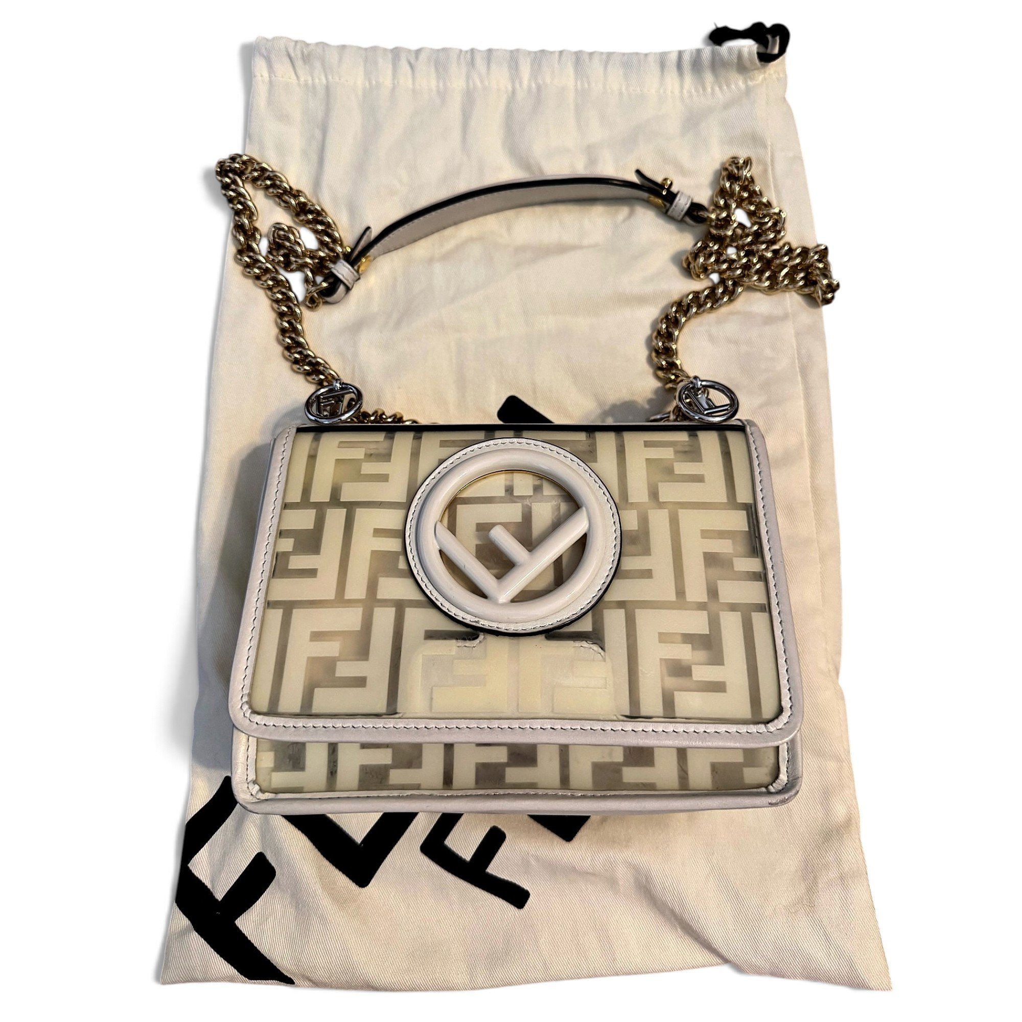 Fendi Kan I Logo handbag