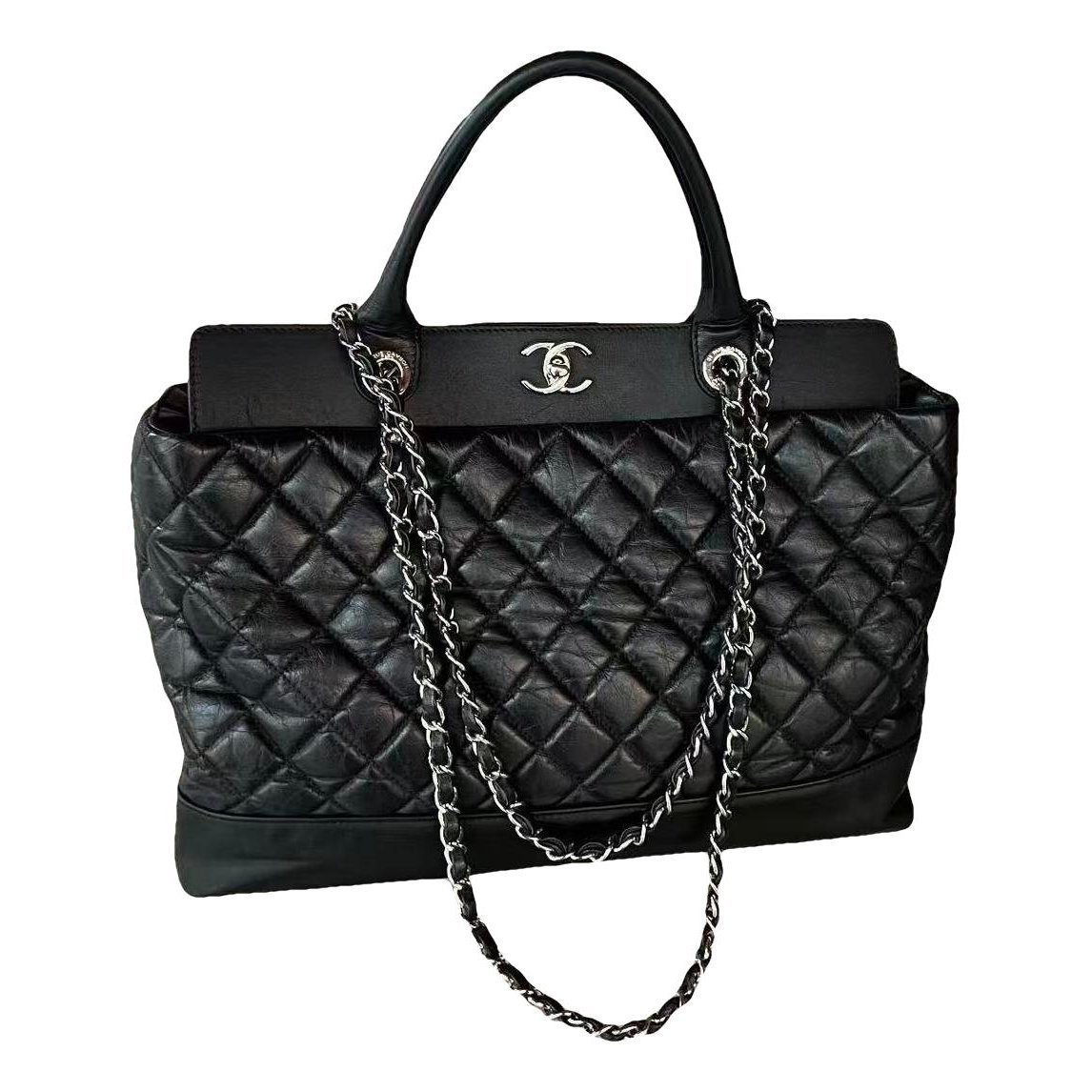 Petite Shopping Tote leather handbag