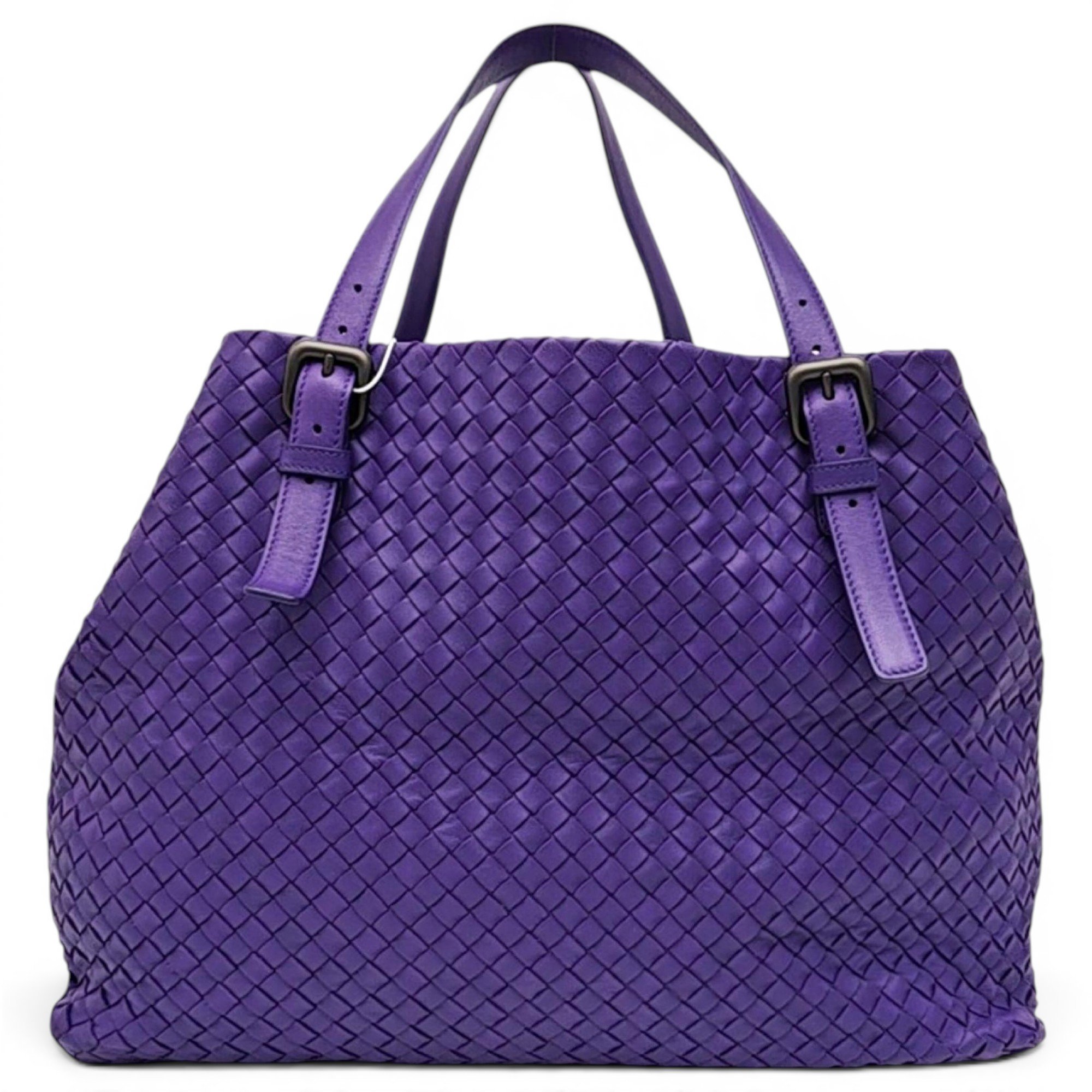 Leather tote