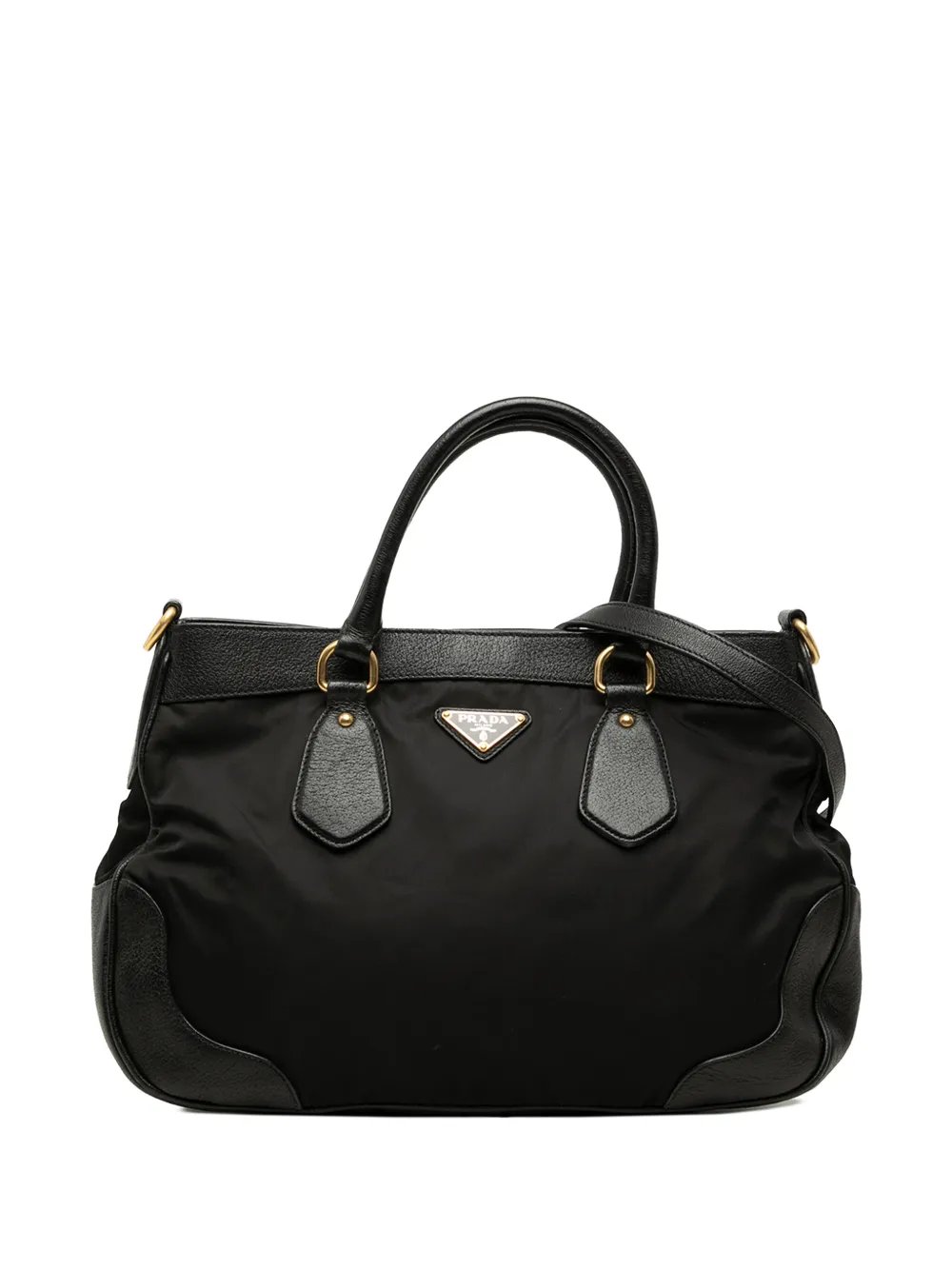 2013-2026 Leather Trimmed Tessuto satchel