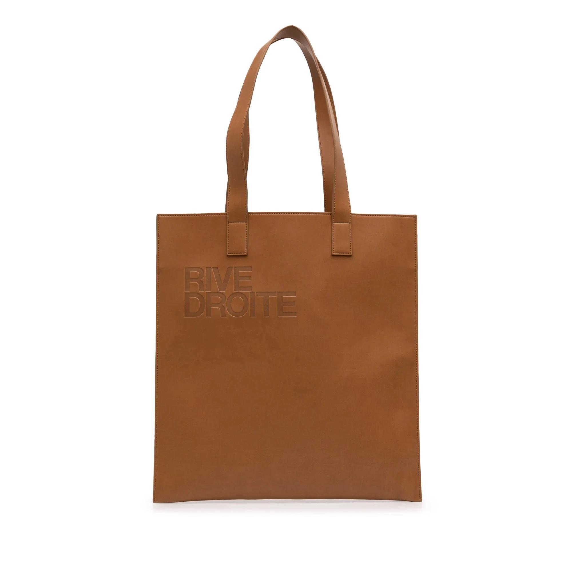Cabas Rive Gauche leather handbag