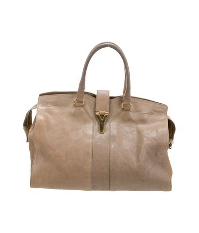 Saint Laurent Saint Laurent Leather Weekender Bag