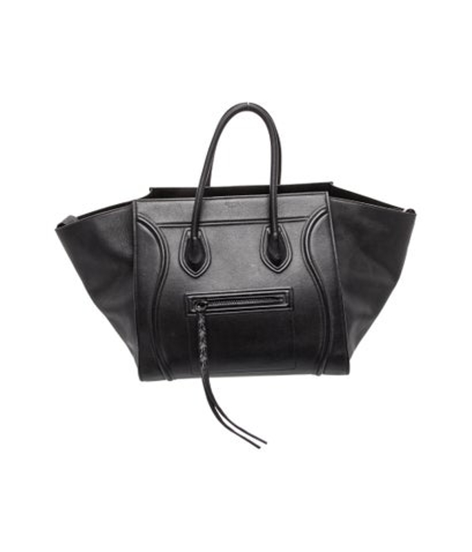 Celine Leather Luggage Phantom Medium