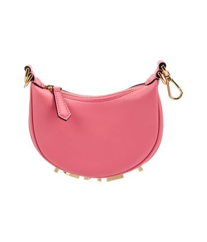 Fendi Leather Nano Graphy Hobo Nano 2023