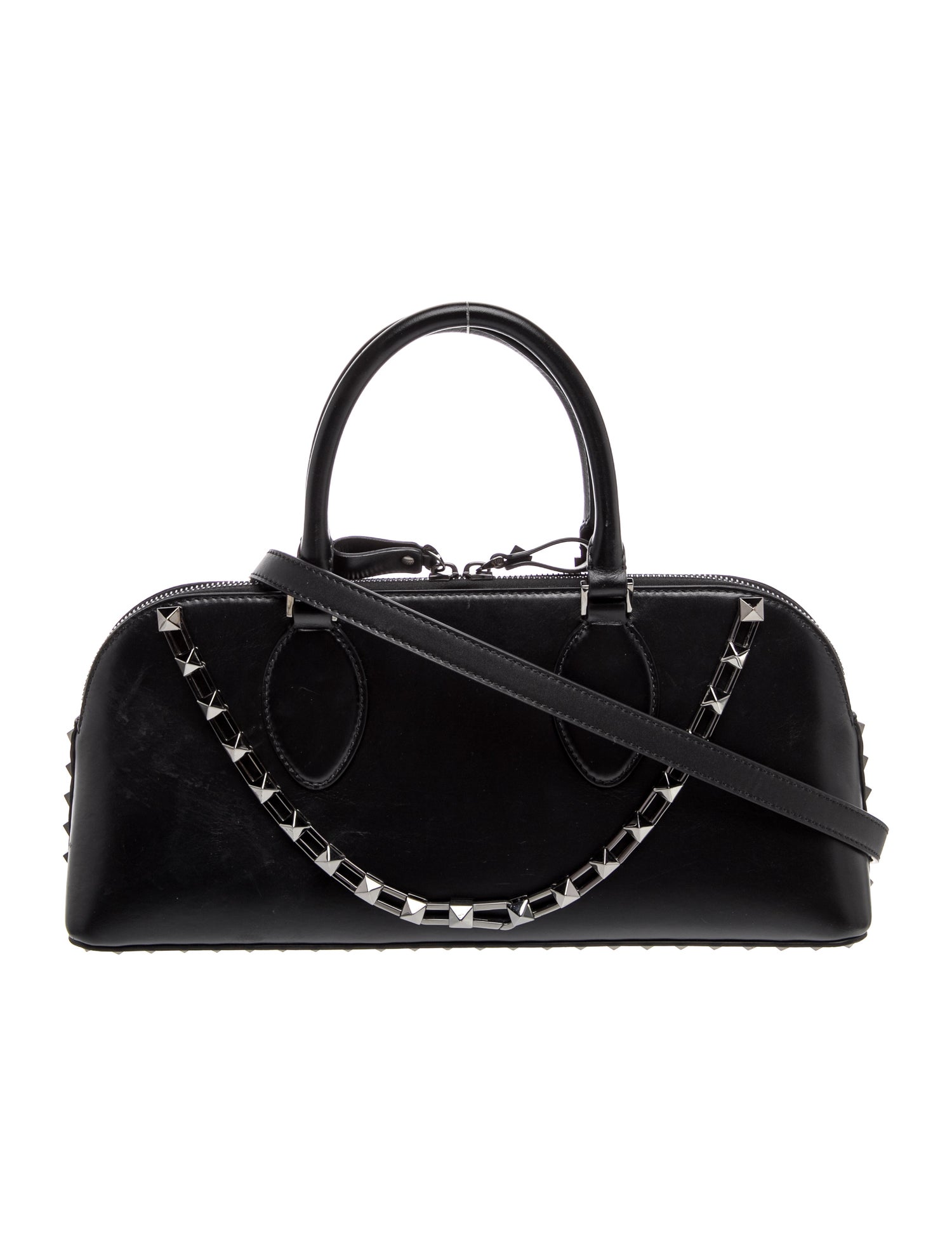Rockstud Top Handle Bag