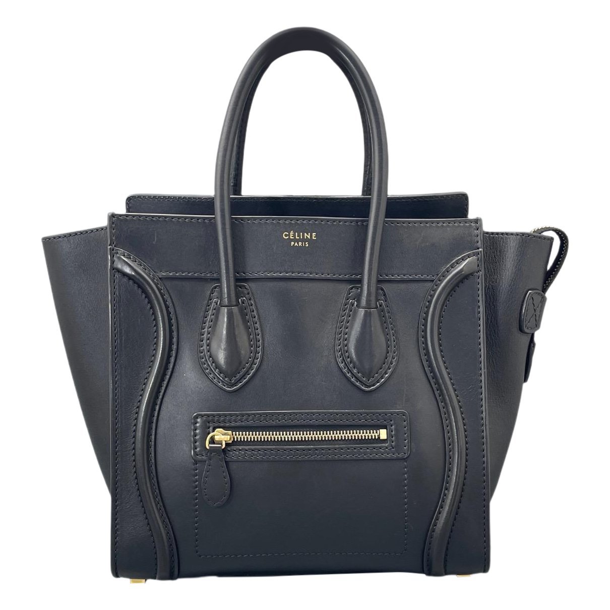 Luggage leather handbag