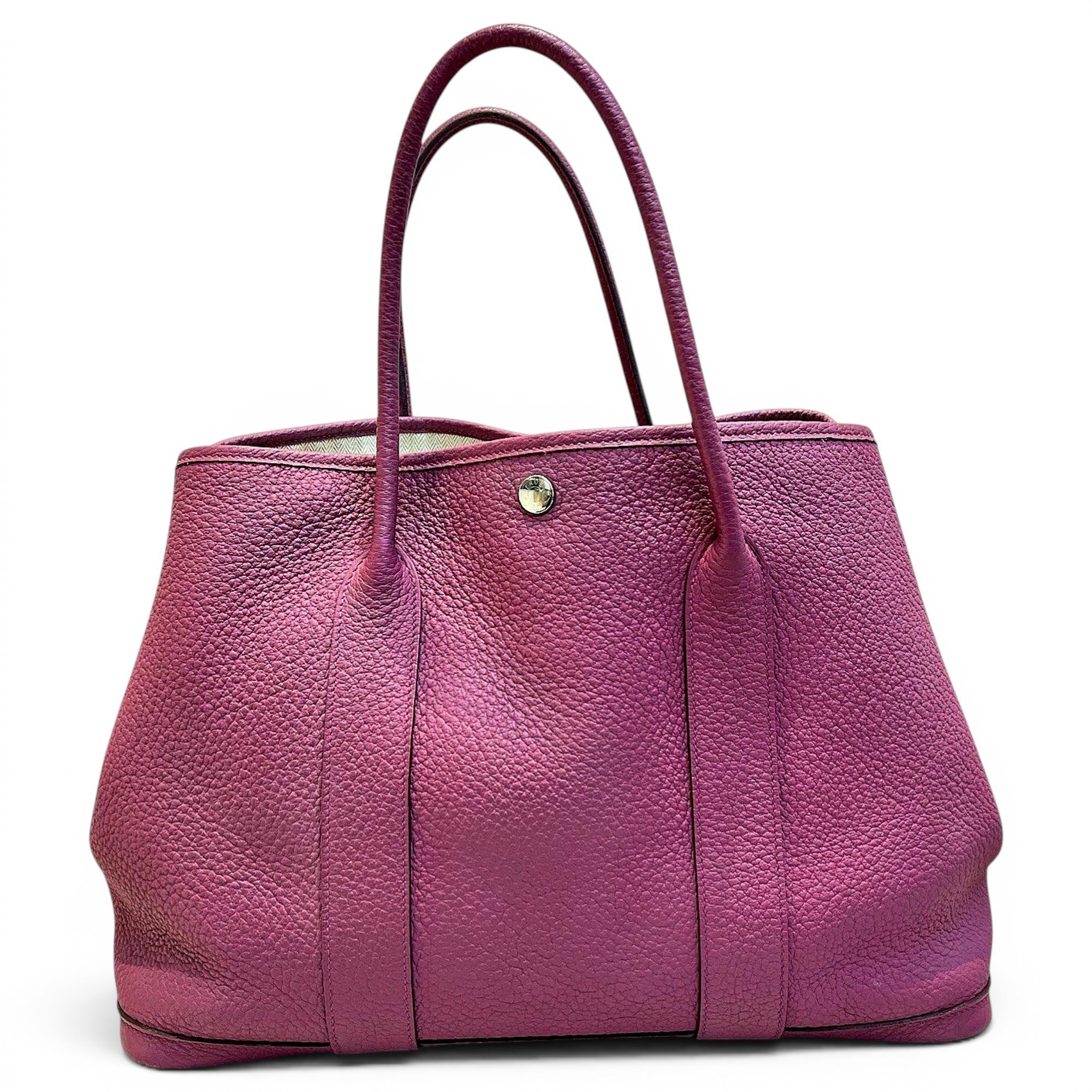 Garden Party leather handbag