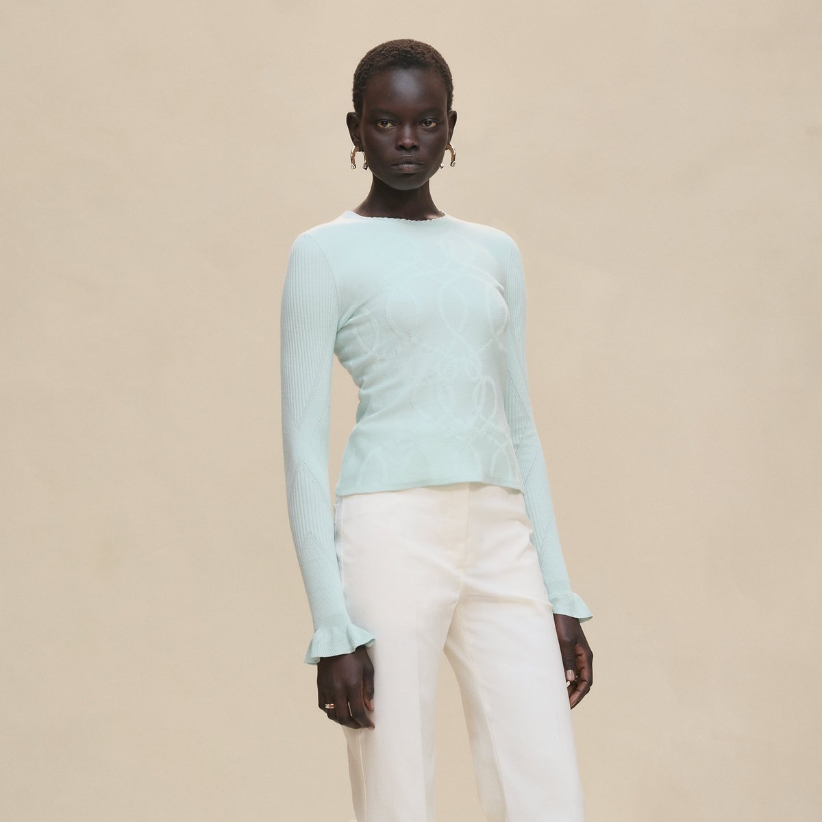 Vert Embrun "Palefroi Remix" Light Long-sleeve Sweater