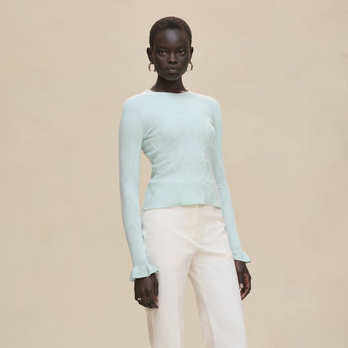 Vert Embrun "Palefroi Remix" Light Long-sleeve Sweater