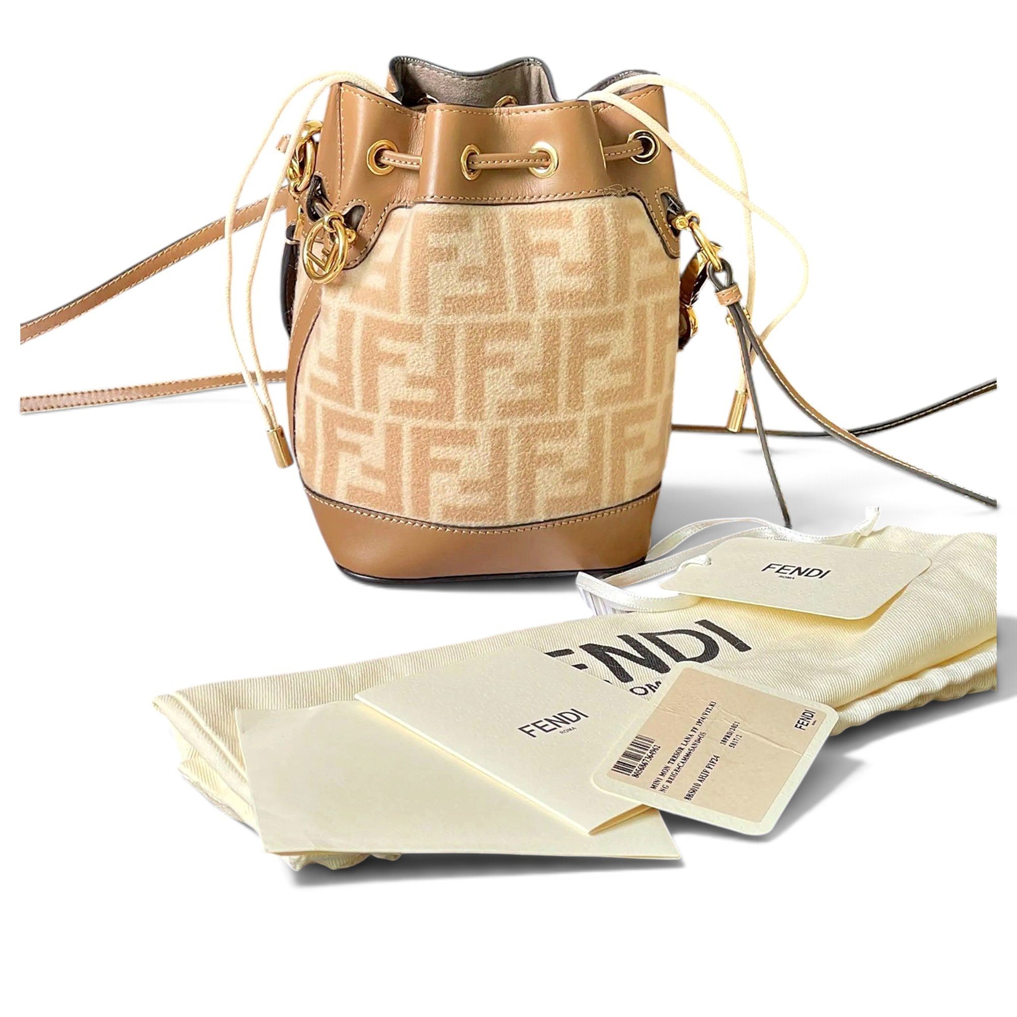 Mon Trésor tweed handbag