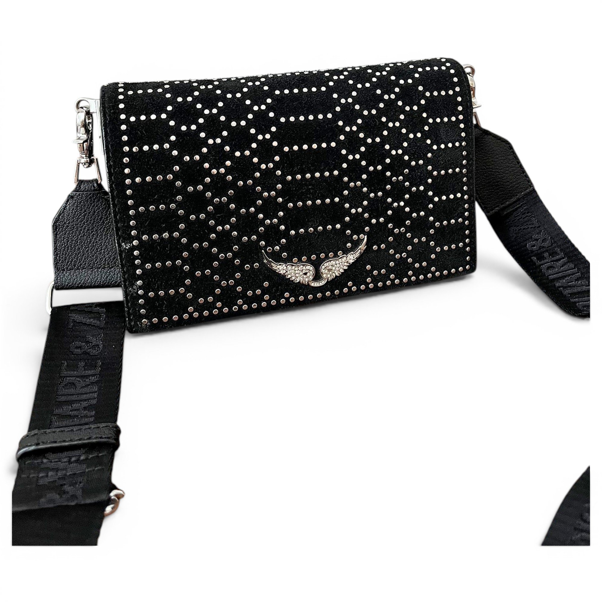 Leather crossbody bag