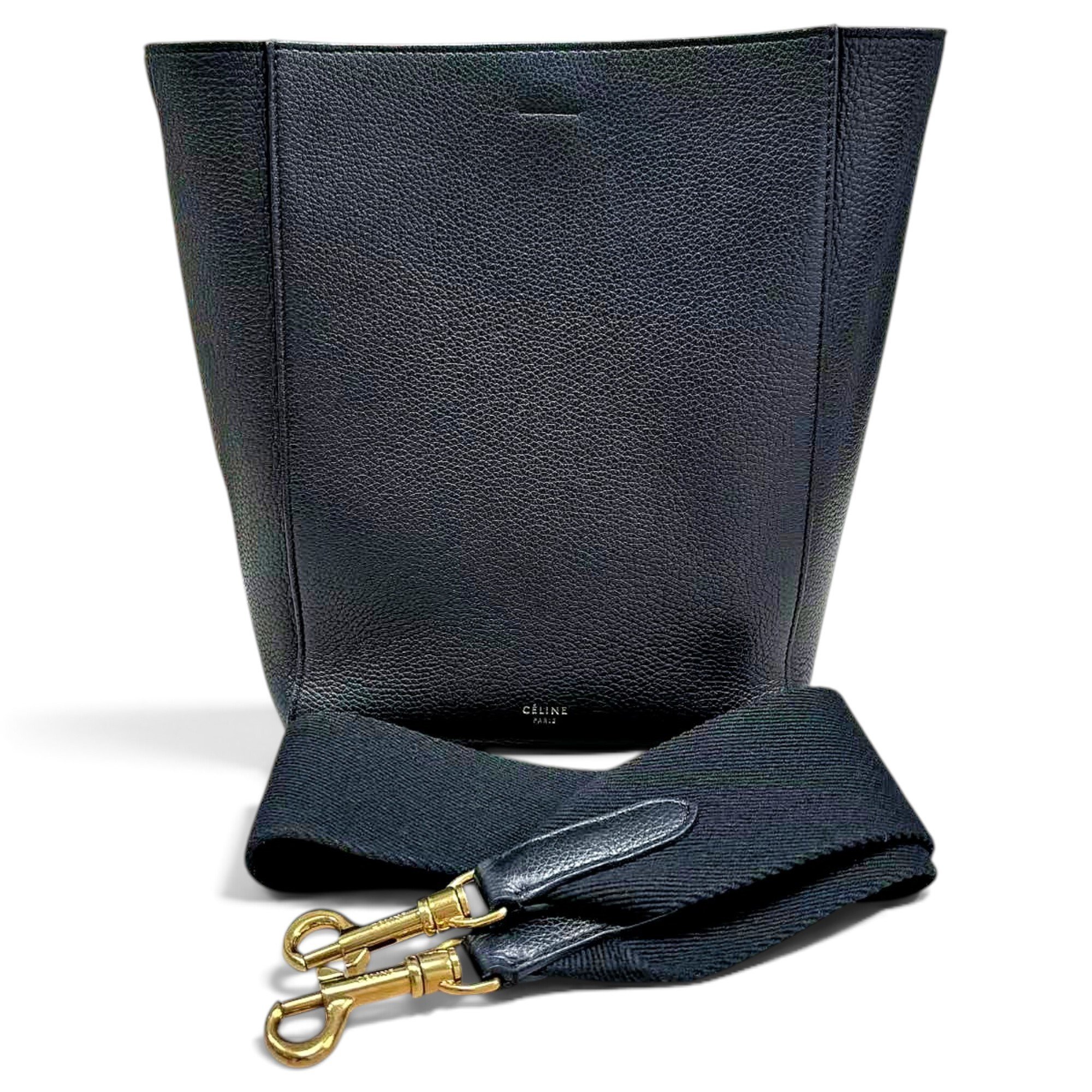 Seau Sangle leather tote