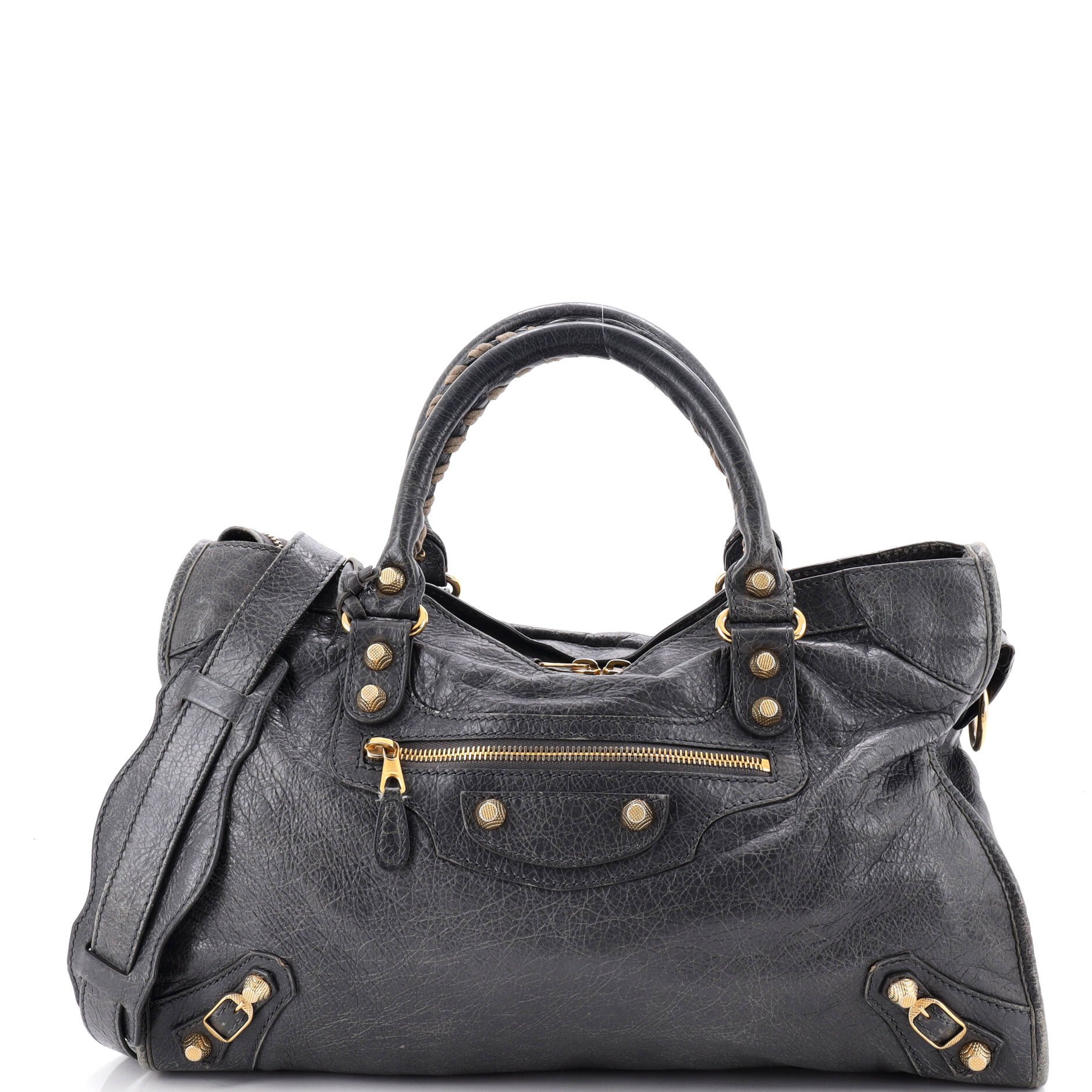 City Classic Studs Bag Leather Medium