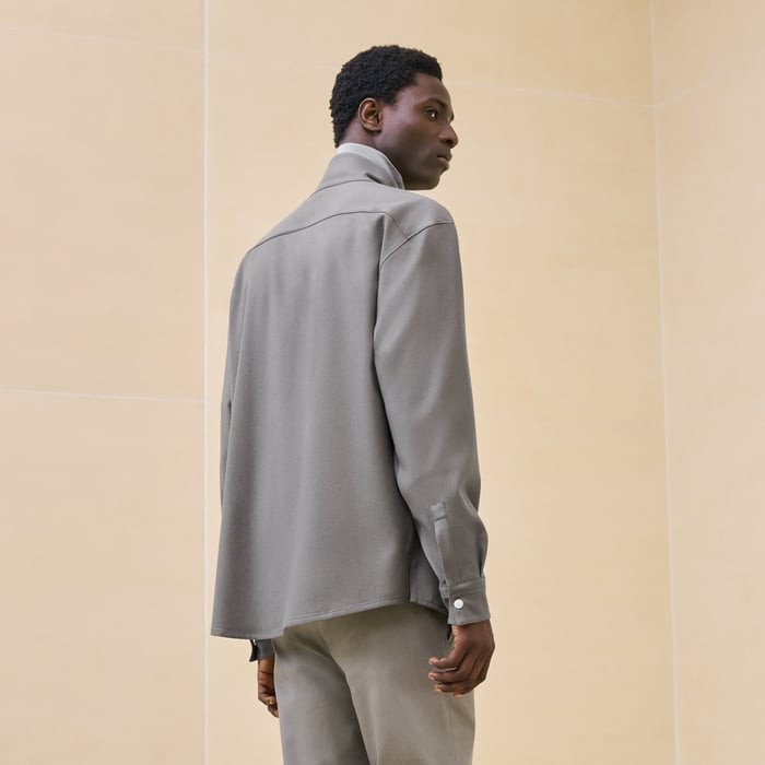 Tourbe "Poches Superposees" Overshirt