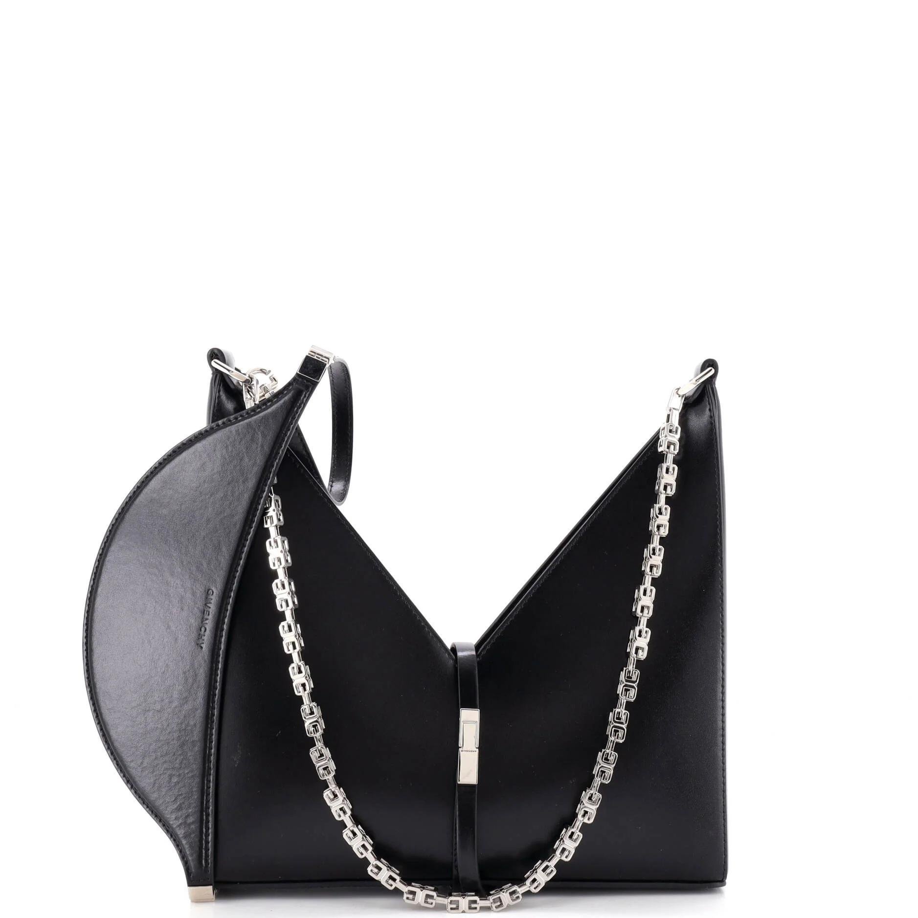 Cut Out leather handbag