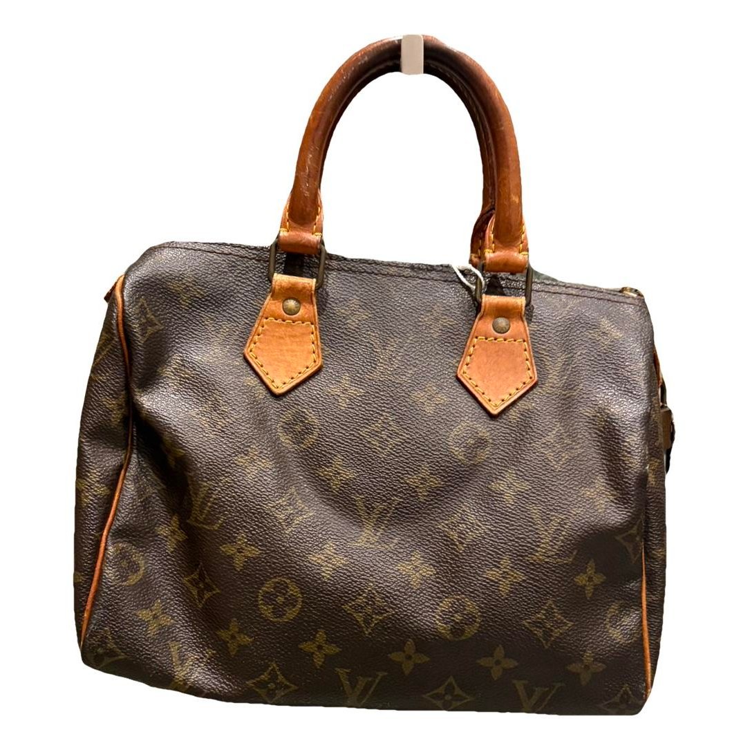 Speedy leather handbag