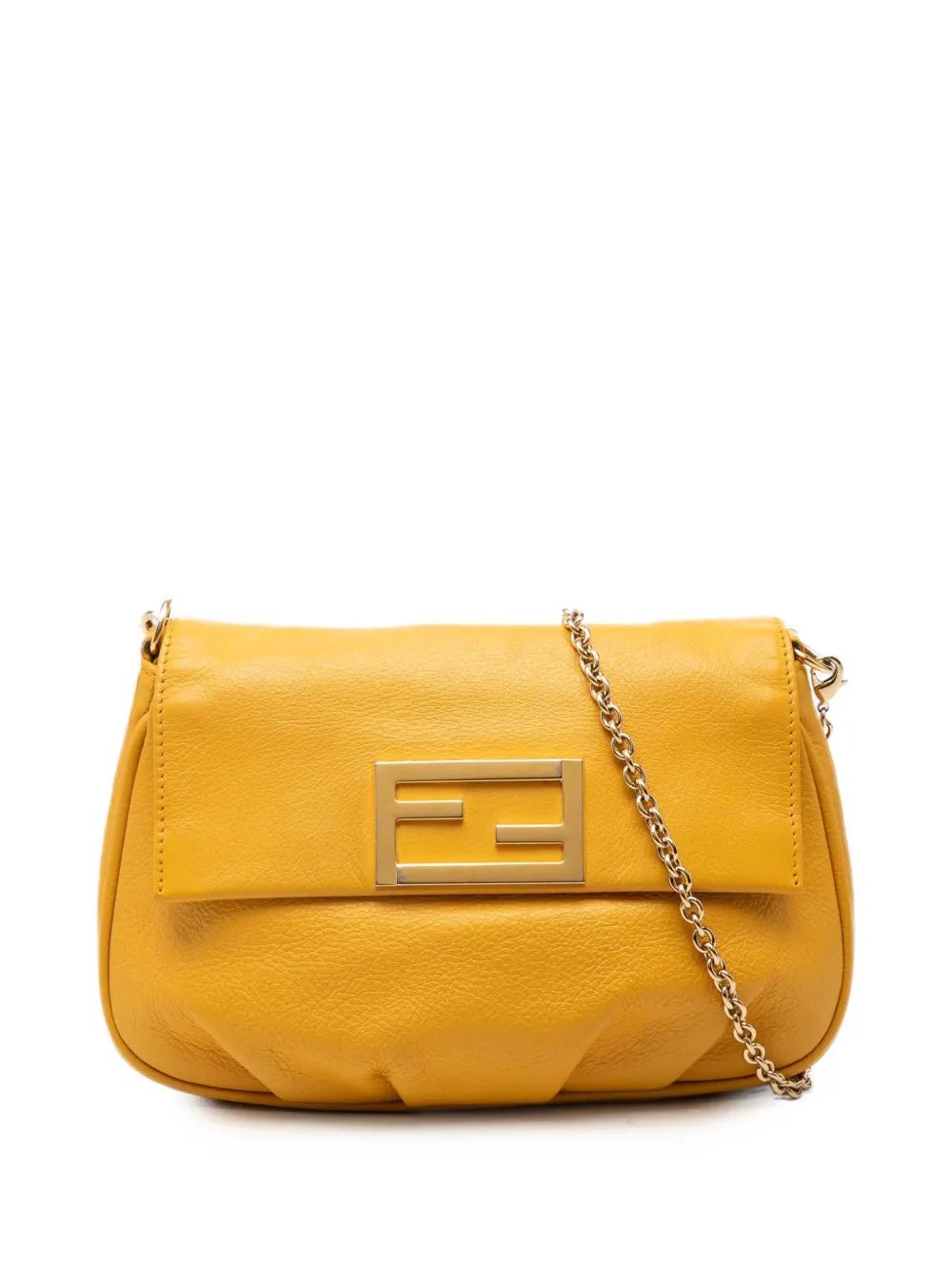 2010-2026 Leather Fendista Pochette crossbody bag