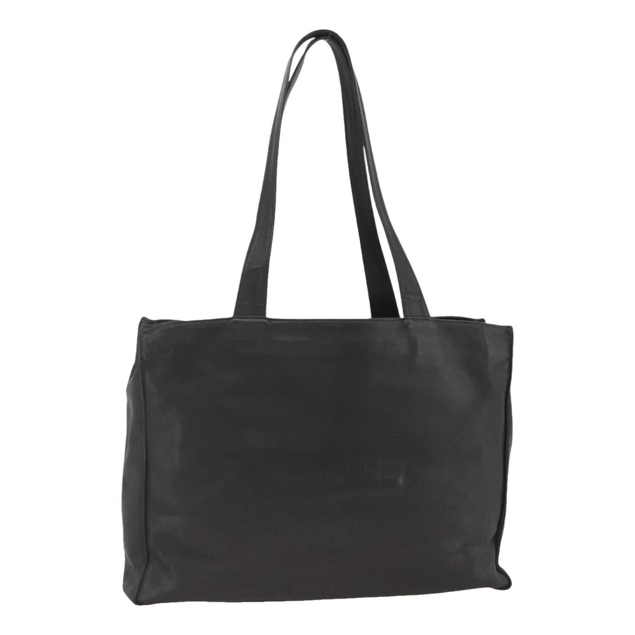 Leather tote