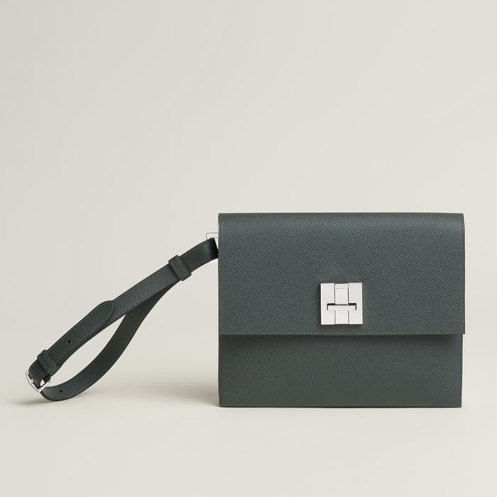 Vert Mangrove Tout En Carre Pouch