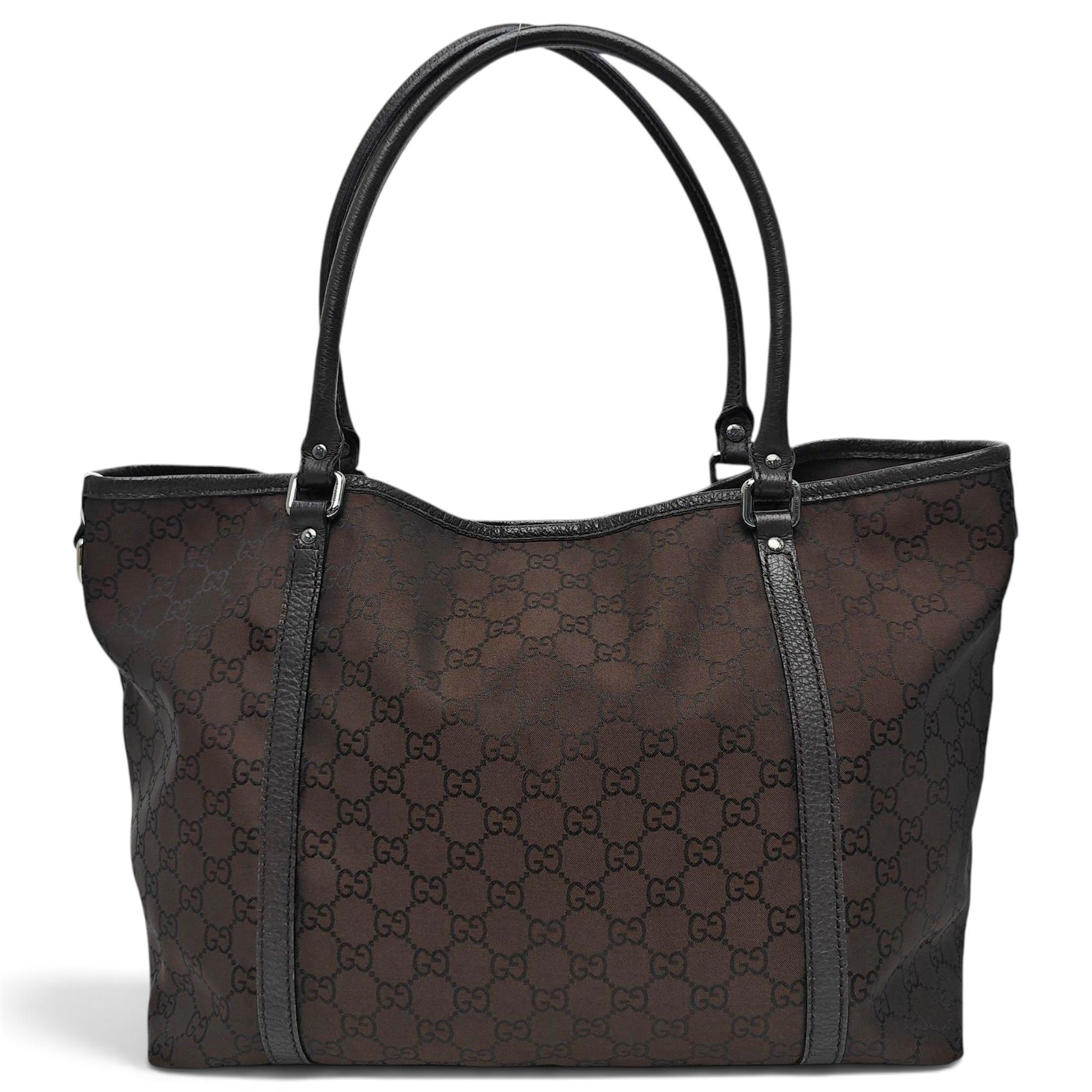 Gucci Abbey cloth handbag