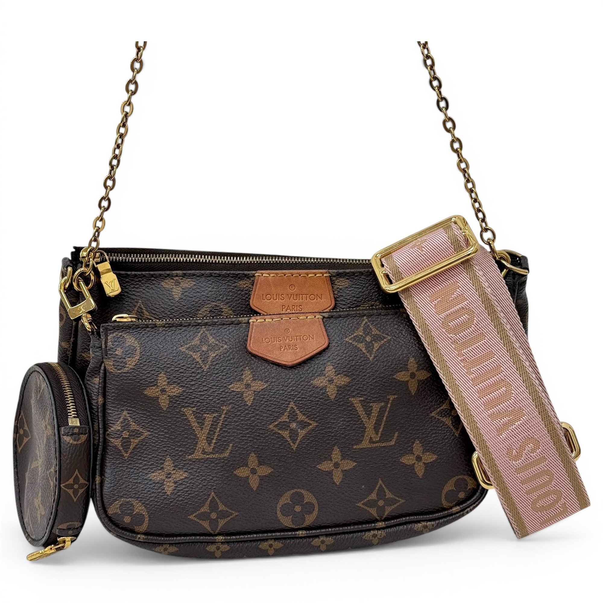 Multi Pochette Accessoires leather handbag