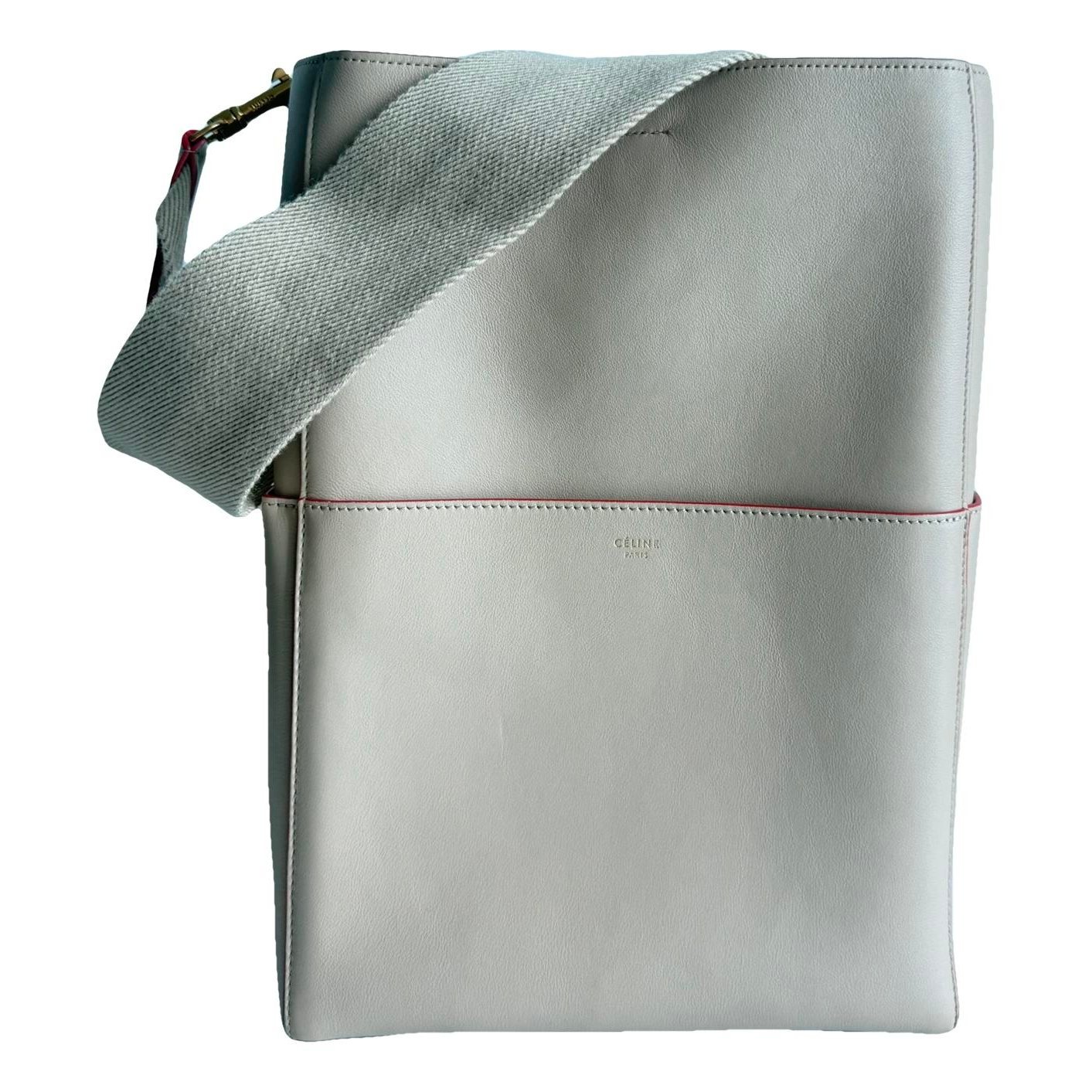 Seau Sangle leather handbag