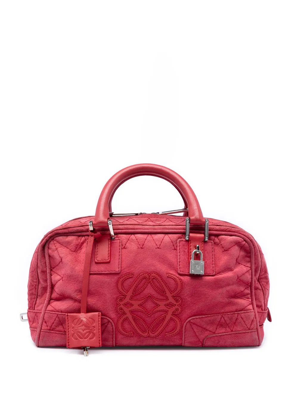 2006 Stitched Suede Amazona 28 handbag