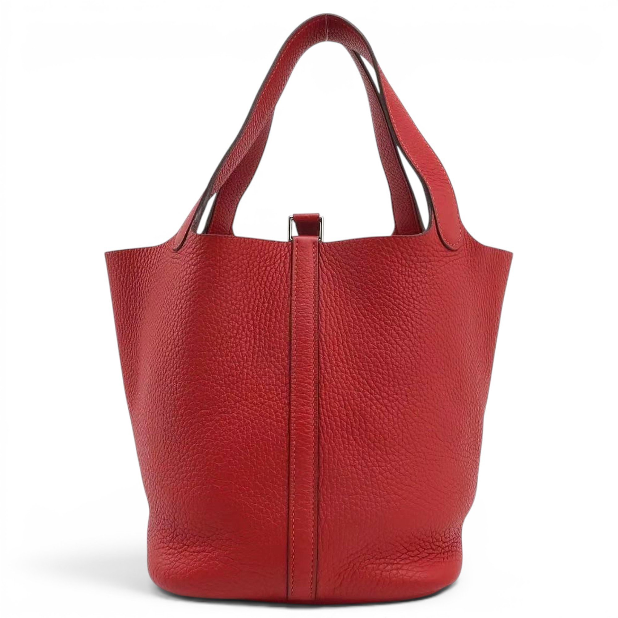 Picotin leather handbag