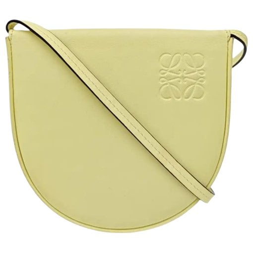 Heel leather crossbody bag