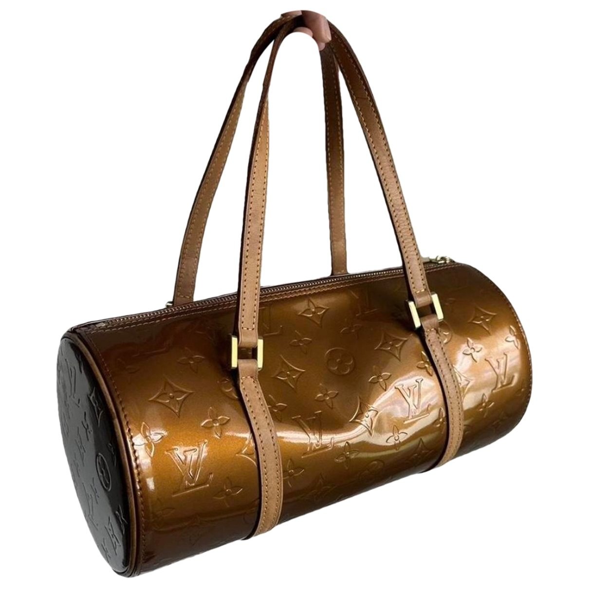 Bedford patent leather handbag