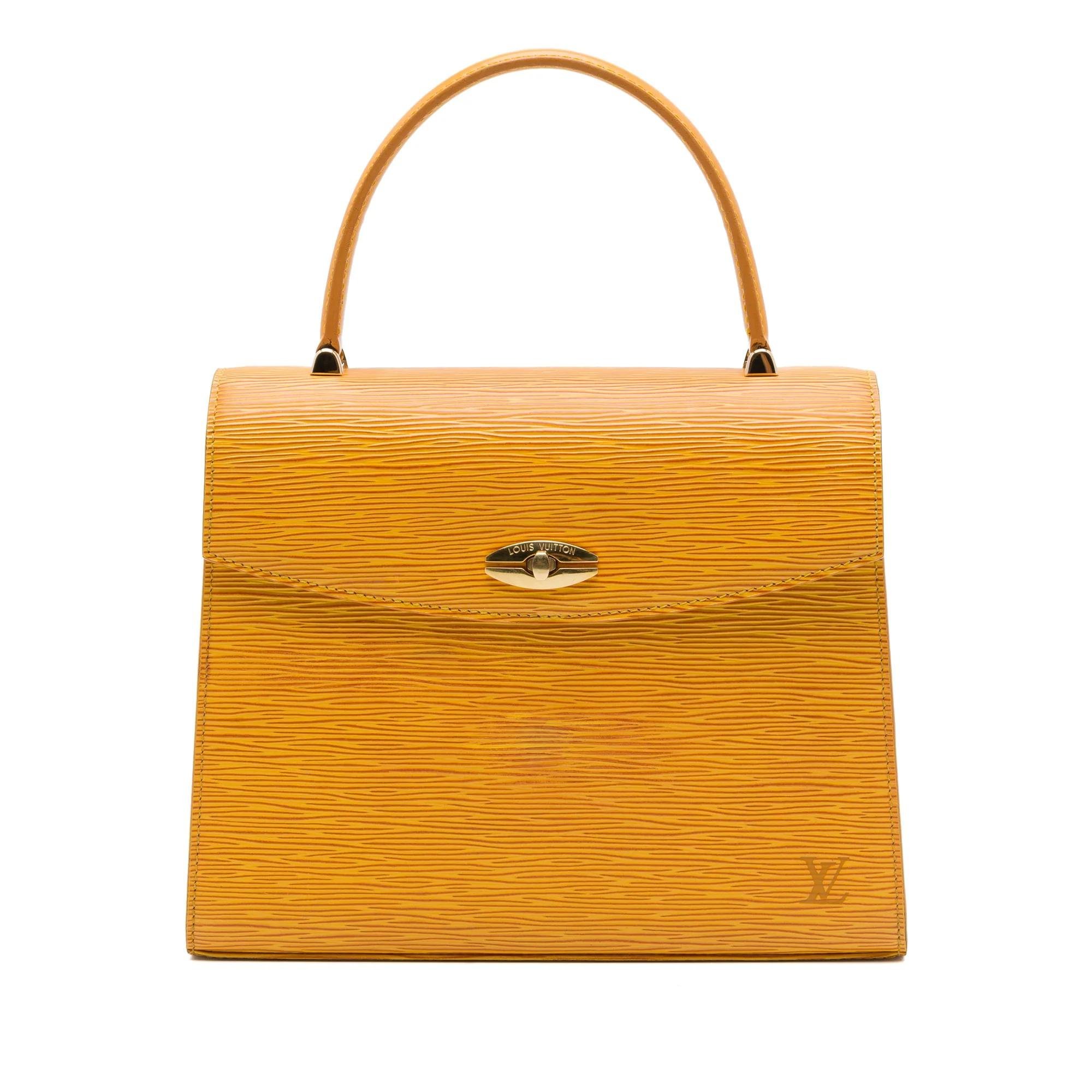Malesherbes leather handbag