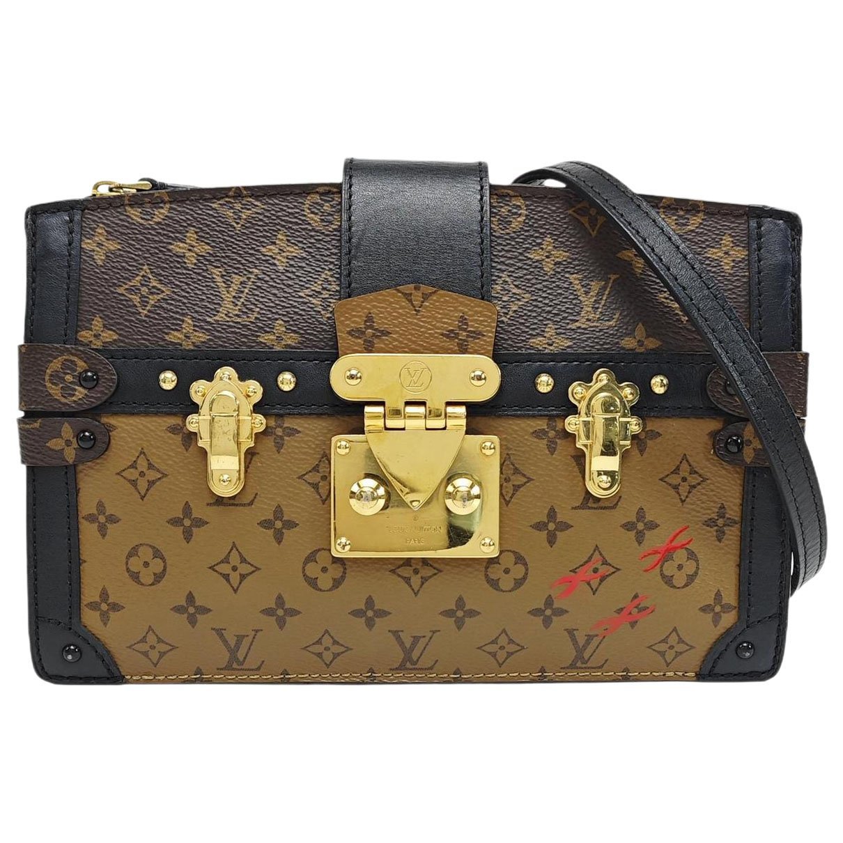 City Trunk leather crossbody bag
