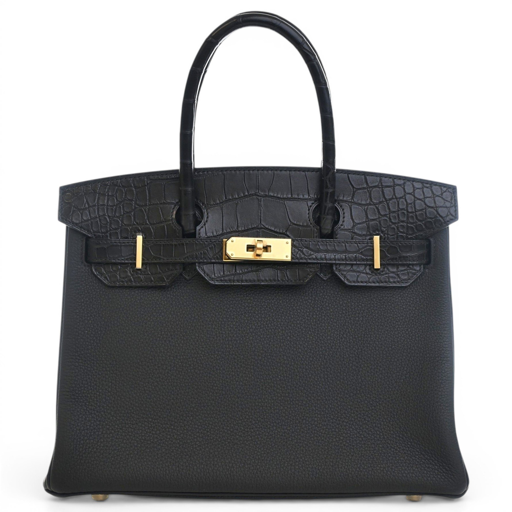Birkin 30 exotic leathers tote