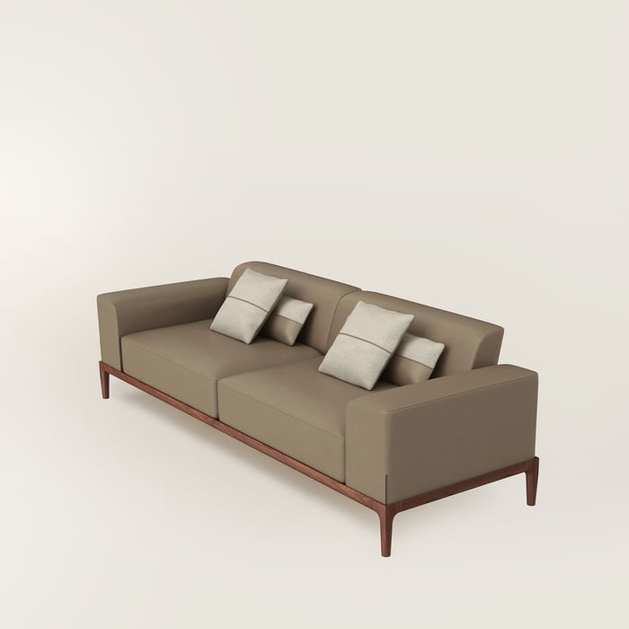 Étoupe Sofa Sellier 2-seater