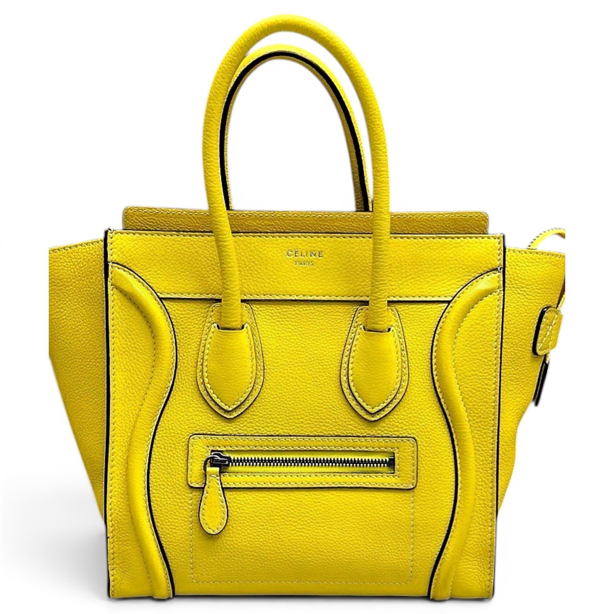 Luggage leather handbag