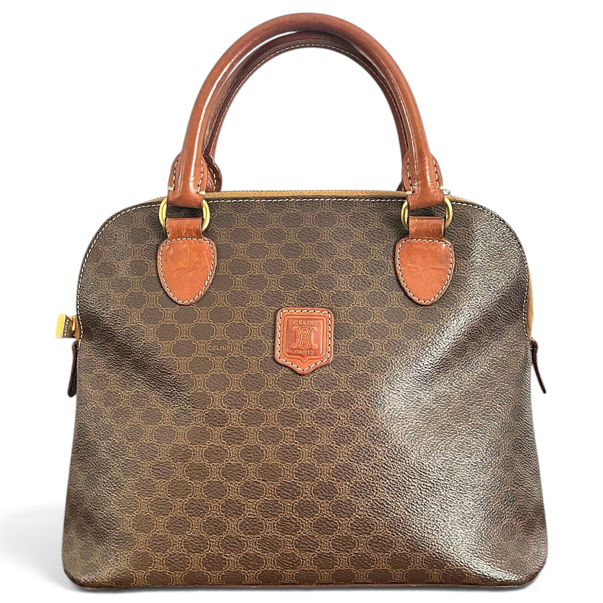 Leather handbag